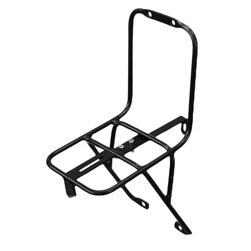 Portaequipajes frontal bicicleta resistente para ciclismo de ciudad y bicicleta plegable