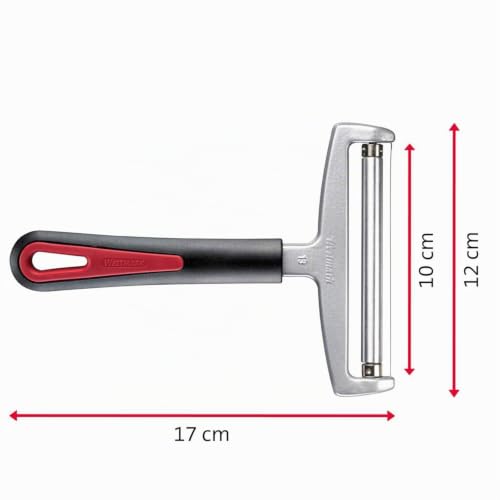 Westmark Käseschneider mit Rolle und auswechselbarem Schneiddraht, Variable Schnittstärke, Breite: 12 cm… – Ansicht 5
