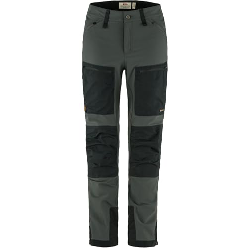 Fjällräven Damen Keb Agile Hose, Basalt/Iron Grey, 40/S