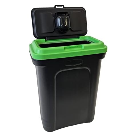 HH Home Hut 35L Large Pet Food Container Dog Cat Animal Storage Bin 16KG Dry Feed 23KG Seed Including Air Tight Seal Cover