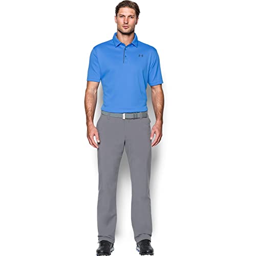 Image of Under Armour Men's Polyester Solid Tech Polo | T-Shirt | 1290140-001