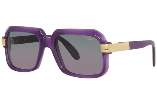 Cazal Legends 607/3 016 Sunglasses Violet/Green Gradient Square Shape 56mm