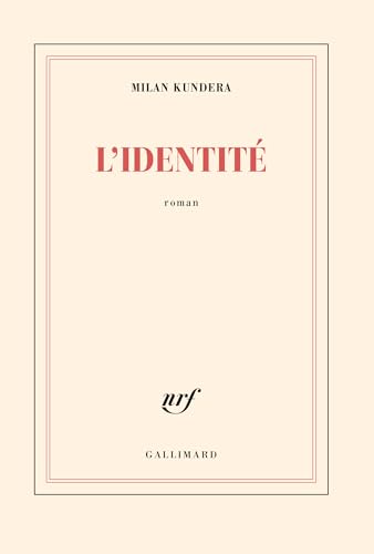 L'identité [French] 2070751945 Book Cover