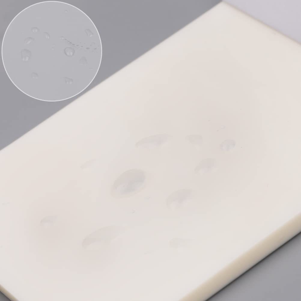 Worison Transparent Sticky Notes Pad 3 x 3 Inch, for Books Message Reminder, Waterproof Translucent Sticky Notes 100Sheets 4