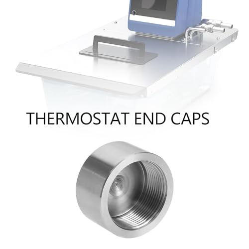 SG Store M30 X 1,5 Mm Gewinde Thermostat-Endkappe Edelstahlrohr-Endkappe Schutzventil-Endstück Heizkörperventilverschluss für Gängigen Heizkörperventile