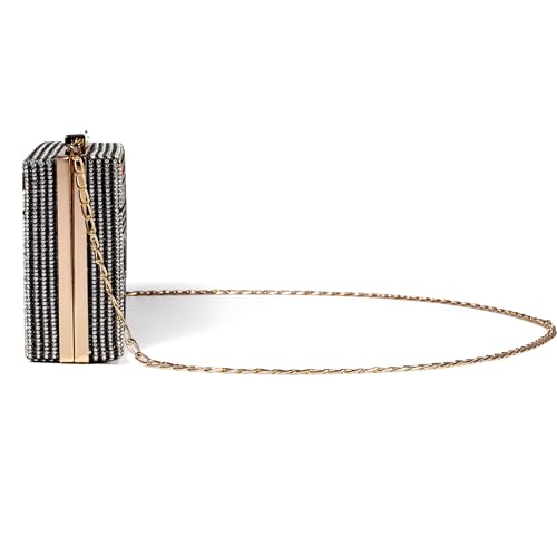 Image of Women Retro Crossbody Bag Rhinestone Fun Unique Evening Clutch Purses for Women