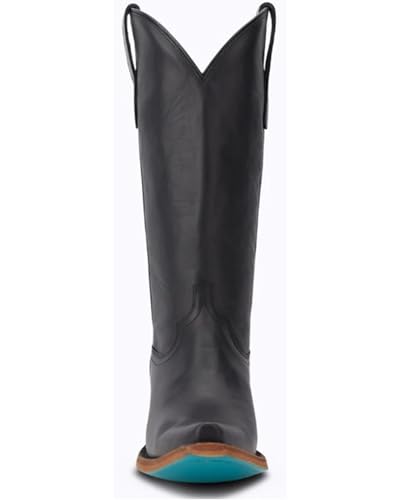 Lane Women's Emma Jane Jet Black Western Boot Snip Toe4