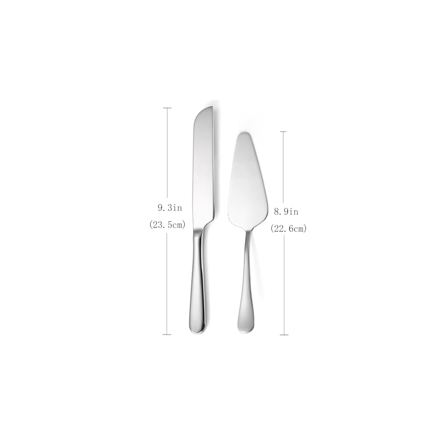 Wedding-Cake-Knife-and-Server-Set-SilverStainless-Steel-Cake-Cutting-Set2Pcs-Include-Cake-Cutter-And-Cake-Server-for-Wedding-Birthday-Parties-and-anniversary-Dishwasher-Safe tiokin Wedding Cake Knife and Server Set Silver,Stainless Steel Cake Cutting Set,2Pcs Include Cake Cutter And Cake Server for Wedding, Birthday, Parties and anniversary, Dishwasher Safe