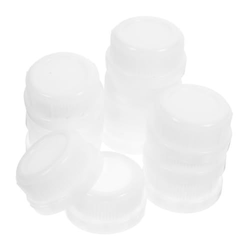 Ciieeo 12 Piezas tapa tanque lata de gas tapones de repuesto para latas de gasolina lata tapón tapones de gasolina de repuesto el plastico blanco