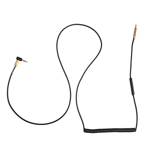 Câble audio pour casque avec ressort rallonge micro jack mâle-mâle adaptateur stéréo universel