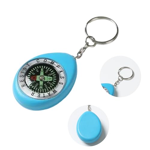 Brújula llavero multicolor para camping y senderismo miniatura 4