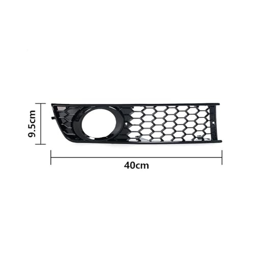 Rejilla de luz antiniebla de parachoques para A4 B6 2001-2005, cubiertas OEM 8E0807681 8E0807682 3