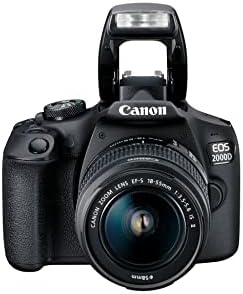 CANON 2000D 18-55 IS F:3,5-5,6 LENS KİT DSLR FOTO MAK