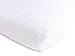 SwaddleDesigns Cotton Muslin Fitted Crib Sheet/Toddler Sheet, Pure White