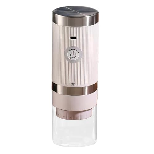 Electric Coffee Bean Grinder, USB Charging Grinder, Rechargeable Burr Grinder, Conical Burr Coffee Grinder, Electric Espresso Grinder, USB Coffee Grinder for Travel, Portable Grinder