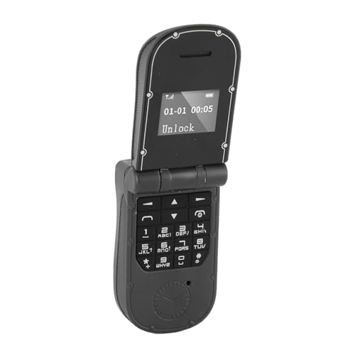 Annadue Téléphone à Clapet 4G débloqué, Petit Téléphone Portable à Rabat avec Liste Noire de Messages débloqué, Téléphone Pliable avec Faible Rayonnement pour Femmes Enceintes, Garçons