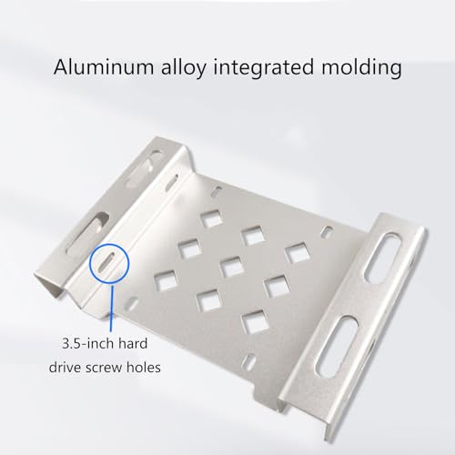 KASFDBMO Heavy Duty Internal Hard Drives Mounting Bracket For 2.5In 3.5In Hard Drives Bracket For Enhanced PC Performances - Image 9