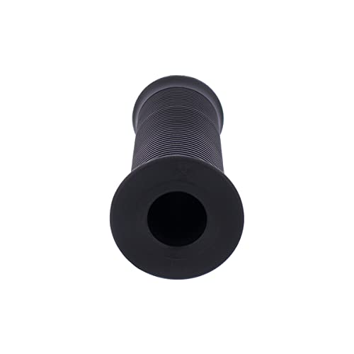 United Pacific 52000B Black 1" Motorcycle Rubber Grip Set