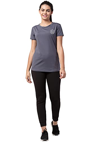 Image of BLUECON Women's Slim Fit Polyester T-Shirt