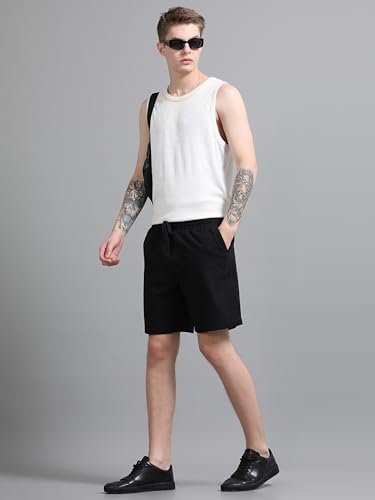 Image of StitchX Men's Airport Look Textured Seersucker Cotton Resort Shorts