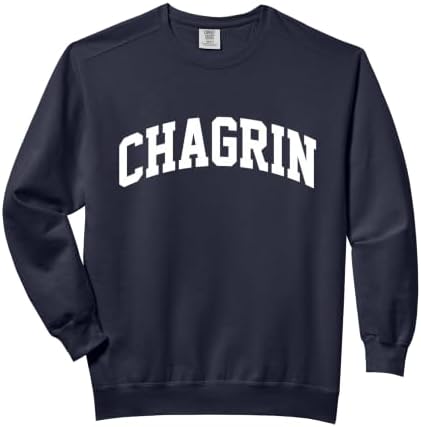 Varsity Style Chagrin Falls Ohio Comfort Colors Adult Sweatshirt - 1