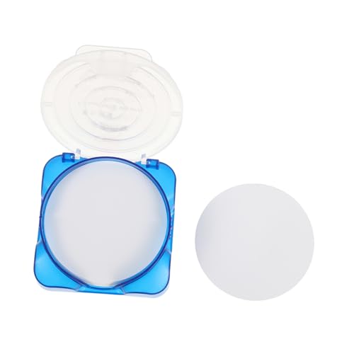 Veemoon Filtro de Membrana de Celulosa Mixta 0,22 Μm 50 Hojas Rejilla, Disco Desechable para Filtración en Laboratorio, Pruebas Microbiológicas y Análisis de Agua Ambiental