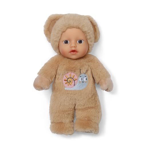 BABY born for babies Cutie soft doll with crinkle foil, 3 assorted styles. Suitable from birth