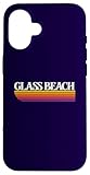 Photo Gallery grafica retrò glass beach california - glass beach ca custodia per iphone 16 Photo Gallery grafica retrò glass beach california - glass beach ca custodia per iphone 16