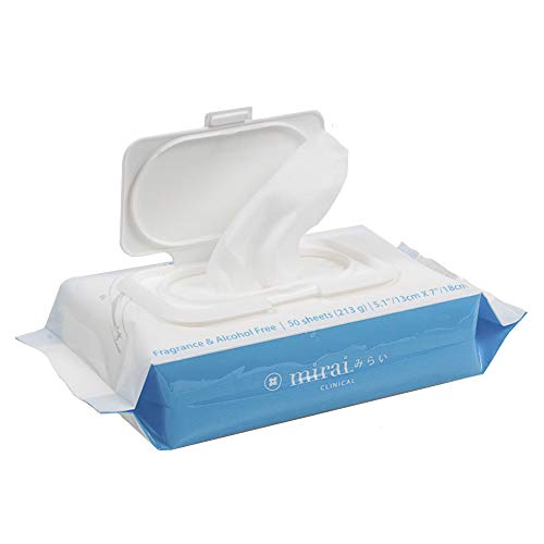 Mirai Clinical Fragrance-free Anti-odor Purifying and Deodorizing Body Wipes for Men and Women, Wet  - //coolthings.us