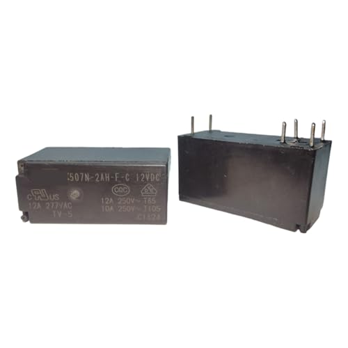 Relais 12VDC 507N-2AH-FC haute tension 277V avec 6 broches pour automatisme durable
