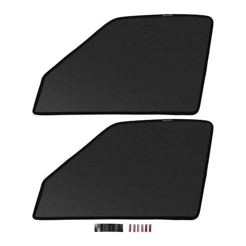 FUELHOOD Nissanに対応Serena 第5世代 C27 専用 車両用サンシェード フロントウィンドウ＆サイドウィンドウ用 遮熱カバー 2枚組 ブラック