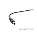 SIM&NAT 18 AWG DC Power Pigtail Cable, 2.1mm x 5.5mm Barrel Plug Wire Male Connectors for CCTV Security Camera and Led Lighting Power Adapter, Pack of 5
