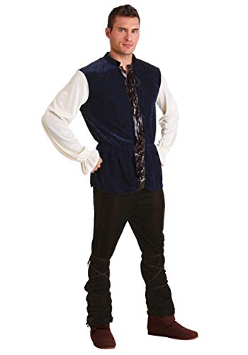 Plus Size Medieval Tavern Man Fancy Dress Costume 2X