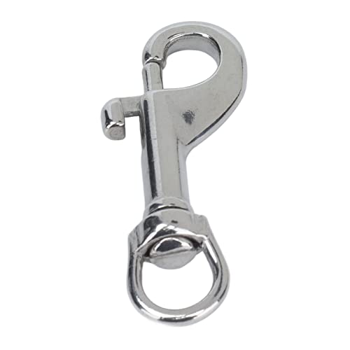 Single Ended Diving Clips, Dog Collar Hooks Corrosion Resistant 65Mm Length For Fishing #TOP4