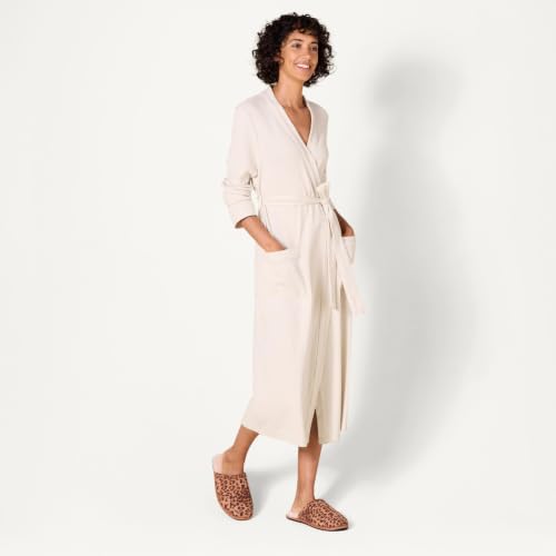 Image of Amazon Essentials Women's Lightweight Waffle Full-Length Bath Robe (Available in Plus Size)