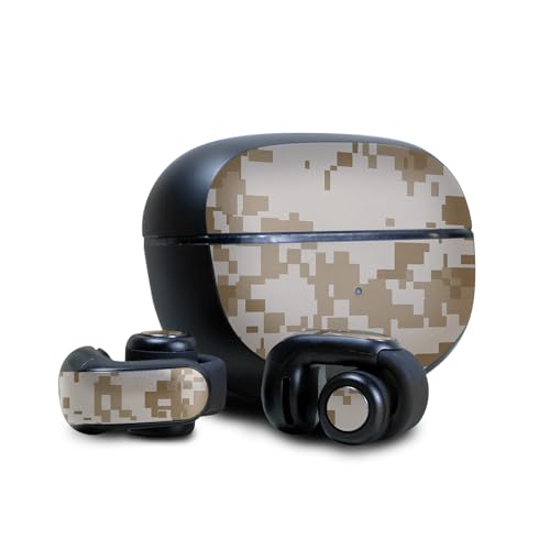 Image of Skin Compatible with Bose Ultra Open Earbuds - Desert Camo - Premium 3M Vinyl Protective Wrap Decal Cover - Easy to Apply | Crafted in The USA by MightySkins