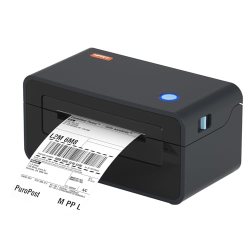 Image of HPRT Shipping Label Printer 4x6- SL42 Thermal Label Printer, Label Printer for Shipping Packages, 150mm /s High-Speed Label Maker for Windows & MAC, Compatible with India Post DHL，Amazon