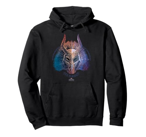 Image of Marvel Black Panther Movie Killmonger Ombre Graphic Hoodie