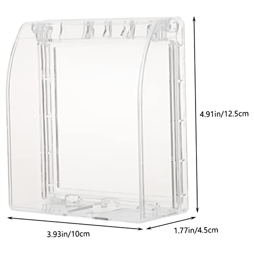 BRIGHTFUFU Capa de chuva de campainha de substituição para campainha de campainha ao ar livre protet