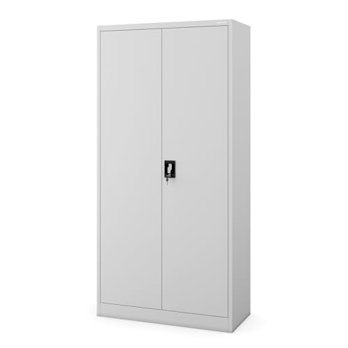 Jan Nowak Metallschrank 185 x 90 x 45 cm | Büroschrank...