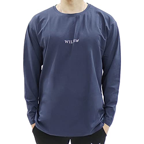 T Y  I[o[TCY OX[u rbNVGbg WILLS FITNESS EBY tBbglX CORE OVERSIZED LONG SLEEVE T-SHIRT ؃g W EGA Xgb` wills-drop-lon