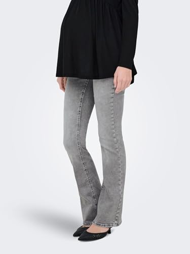 Jean maternite Only Maternity coupe evasee denim bleu Box Noos