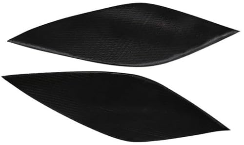 Sourcils de phare Fiat Bravo 2007 en véritable fibre de carbone pour personnalisation sport