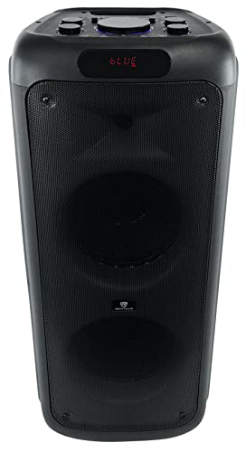 Image of Rockville BASS Party 10 Dual 10 inch Portable Battery LED Party Bluetooth Speaker