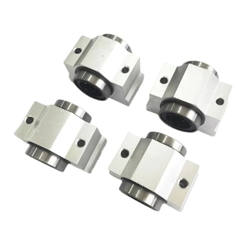 Cojinete de soporte SC10VUU 10mm mecanizado en aluminio de alta resistencia