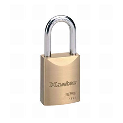 Image of Master Lock 6842 Solid Brass Padlock
