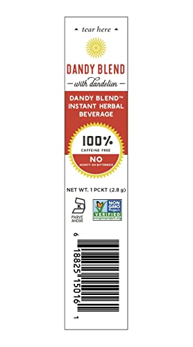 Original Dandy Blend Herbal Beverage with Dandelion, 25 Individual Servings in 70 gram Box