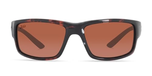 Image of Hobie Snook Men's Polarized Wrap Sport Sunglasses - Large Fit, Full-Coverage, Floatable Frames, Multiple Lens Options