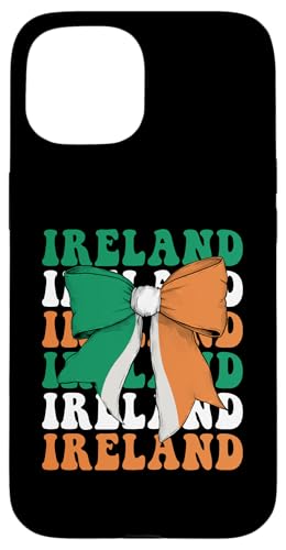 Drapeau Irlande Irish Pride Coquette Bow Coque pour iPhone 15