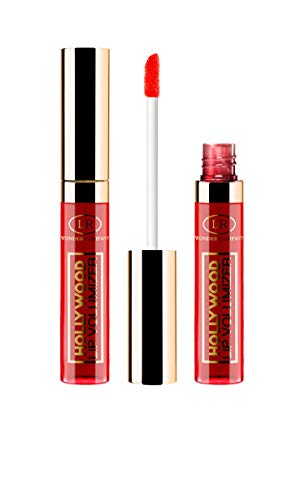 Hollywood Lip Volumizer RED, volumizzante labbra al veleno d'ape ROSSO, lucidalabbra/lipgloss ad azione rimpolpante (1x9ml) - Wonder Company